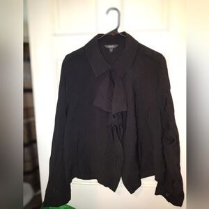 2/$20 Simply Vera black cropped blazer. Sz XXL